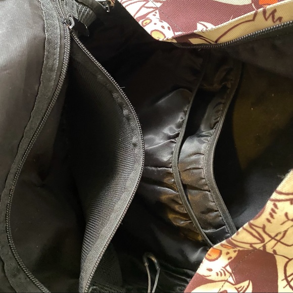 Cat pattern School College Kitty Backpack - O/S - Picture 15 of 16